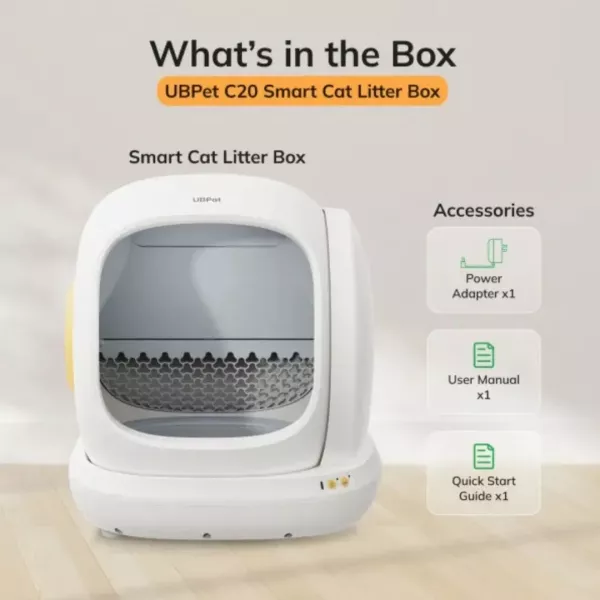 Смарт-лоток для тварин UBPet UCAT C20 (White)