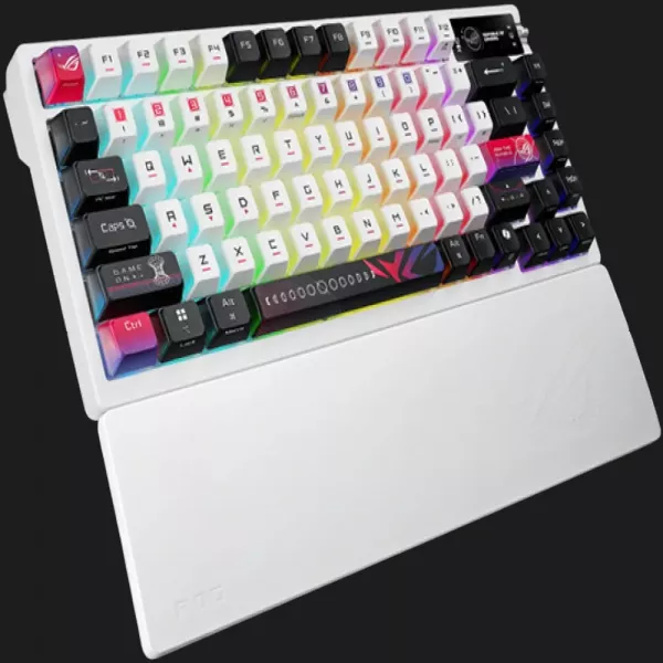Клавіатура ASUS ROG Azoth X NX Snow V2 EN PBT (White) (UA)