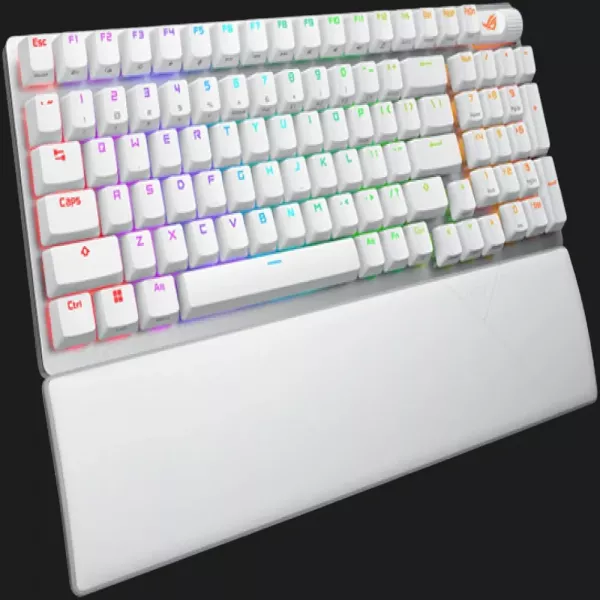 Клавіатура ASUS ROG Strix Scope II 96 Wireless NX Snow EN PBT (White) (UA)
