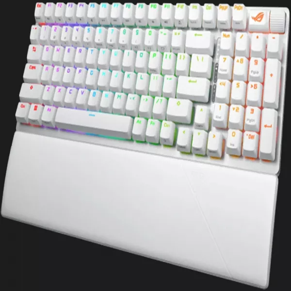 Клавіатура ASUS ROG Strix Scope II 96 Wireless NX Snow EN PBT (White) (UA)