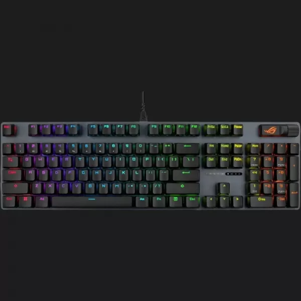 Клавіатура ASUS ROG Strix Scope II X NX Snow V2 EN PBT (Black) (UA)
