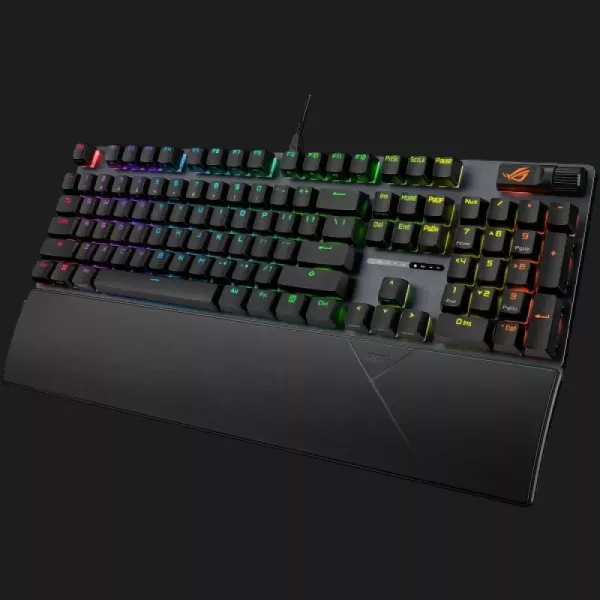 Клавіатура ASUS ROG Strix Scope II X NX Snow V2 EN PBT (Black) (UA)