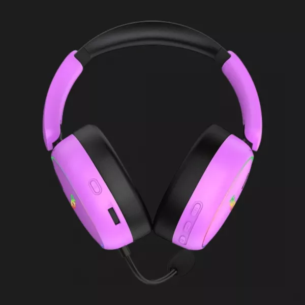 Ігрова гарнітура Hator Phoenix 2 Hi-Res (ESH42) (Wireless) (Cyber Violet) (UA)