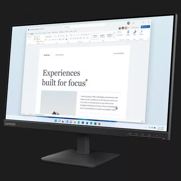 Монітор Lenovo 23.8" L24-4e IPS 100Hz 68C2KAC1UA (UA)