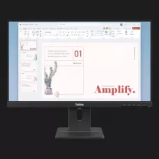 Монітор Lenovo 23.8" ThinkVision E24-40 IPS 100Hz 64BAMAT1UA (Raven Black) (UA)