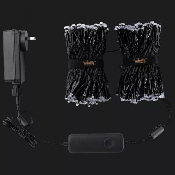 Гірлянда Smart LED Twinkly Curtain RGBW 400 IP44 1.45х2.1м