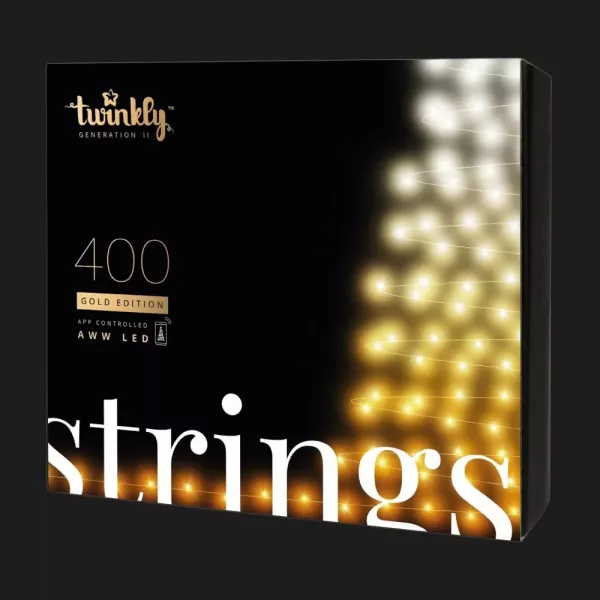 Гірлянда Smart LED Twinkly Strings AWW 400 IP44 32м