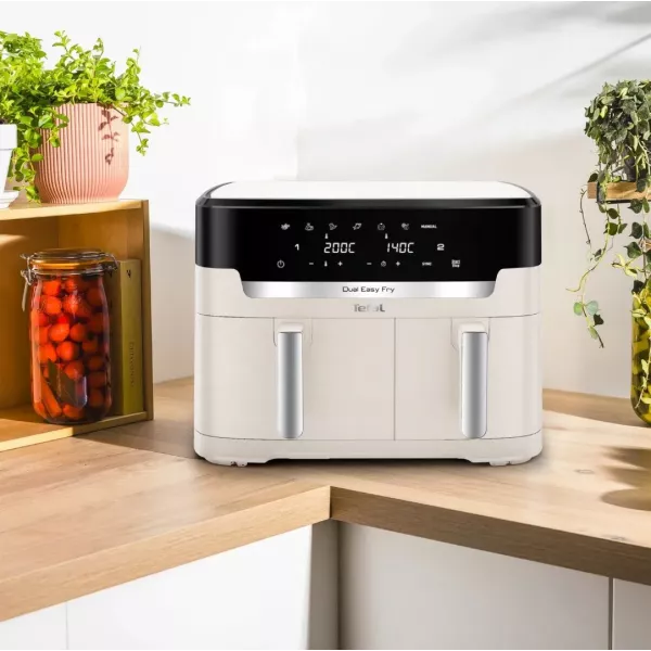 Мультипіч Tefal Dual Easy Fry Essential EY901AE0 (White)