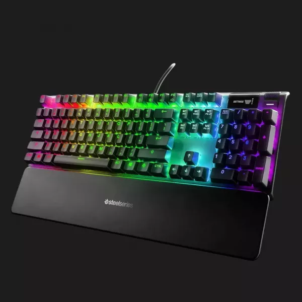 Ігрова клавіатура SteelSeries Apex 7 Blue Switch (Black) (EU)