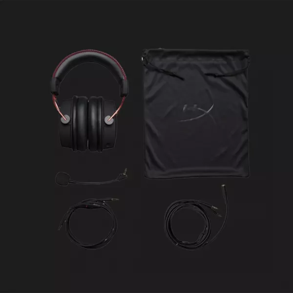 Ігрова гарнітура HyperX Cloud Alpha mini-jack/dual 3.5мм, 1.2м/2м (Black/Red) (EU)