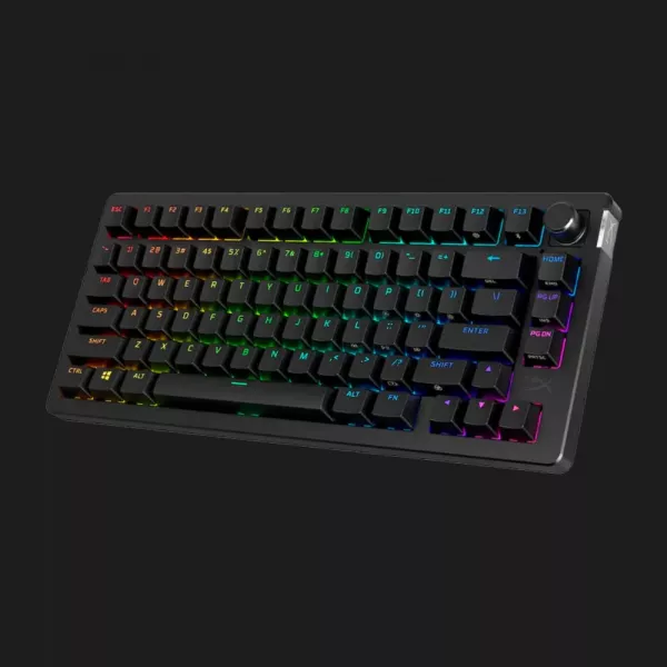 Клавіатура HyperX Alloy Rise 75 PBT HX Red Wireless (Black) (EU)