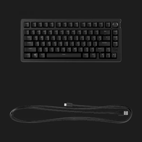 Клавіатура HyperX Alloy Rise 75 PBT HX Red Wireless (Black) (EU)