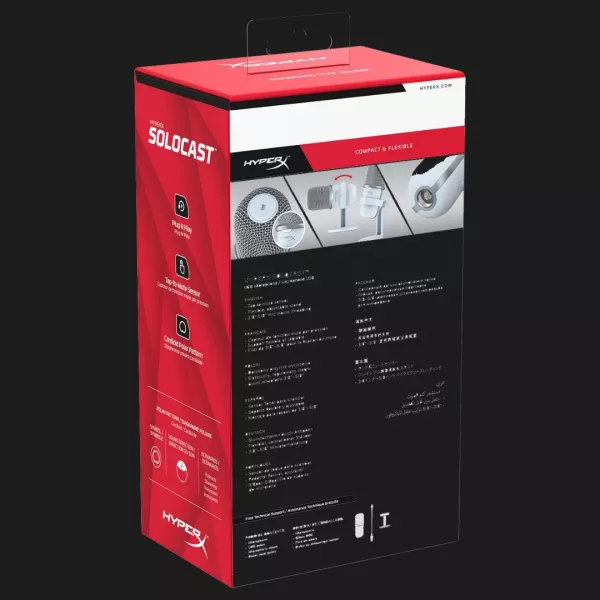 Мікрофон HyperX SoloCast (White) (EU)