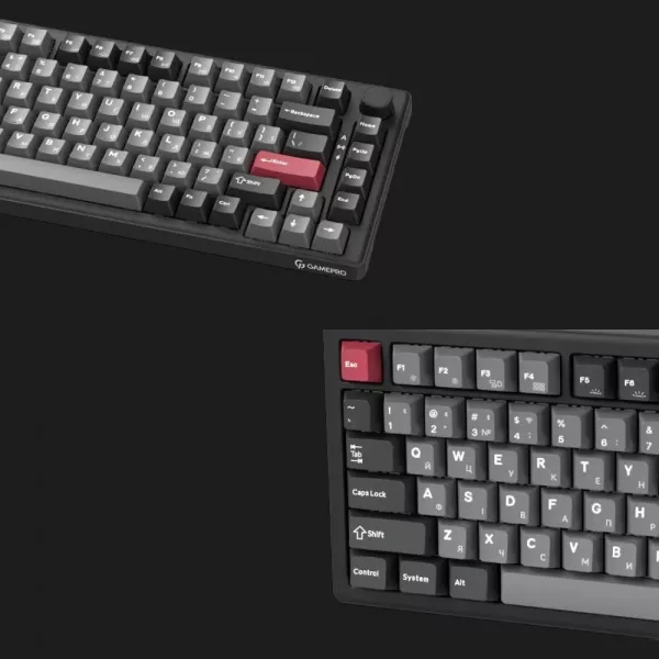 Клавіатура GamePro Asgard Yord (MK266BK) (Black) (UA)