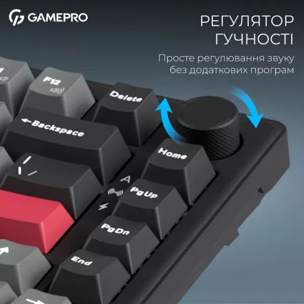 Клавіатура GamePro Asgard Yord (MK266BK) (Black) (UA)