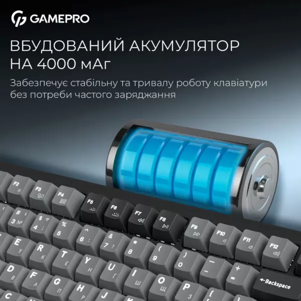 Клавіатура GamePro Asgard Yord (MK266BK) (Black) (UA)