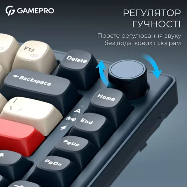 Клавіатура GamePro Asgard Yord (MK266BL) (Blue) (UA)