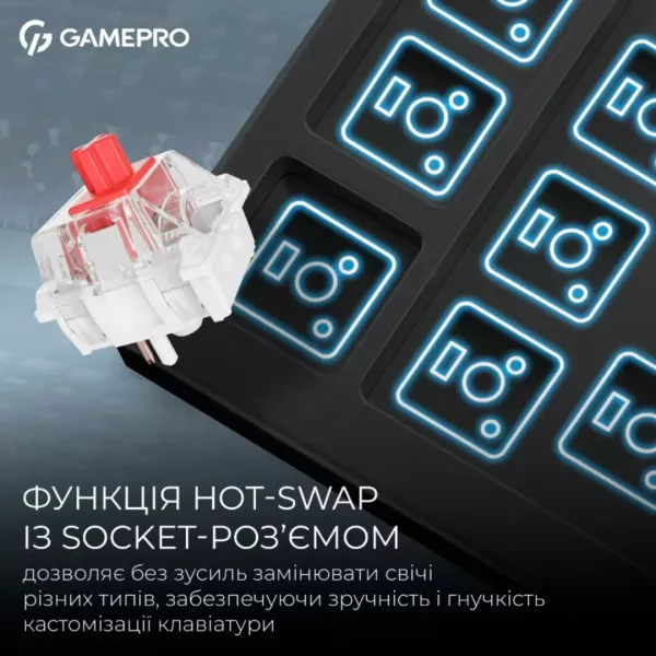 Клавіатура GamePro Asgard Ragnar (MK285BK) (Black) (UA)