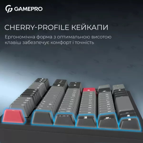 Клавіатура GamePro Asgard Ragnar (MK285BK) (Black) (UA)