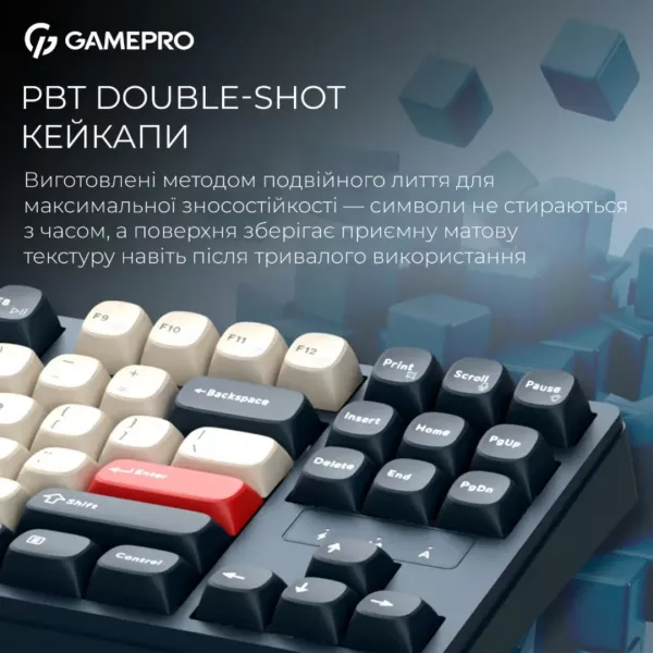 Клавіатура GamePro Asgard Ragnar (MK285BL) (Blue) (UA)