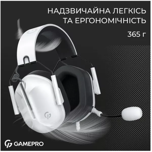 Гарнітура GamePro Genesis Hunter (White) (UA)