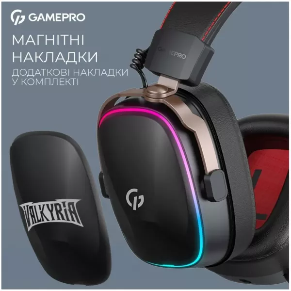 Гарнітура GamePro Asgard Valkyria (Black) (UA)