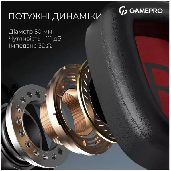 Гарнітура GamePro Asgard Valkyria (Black) (UA)