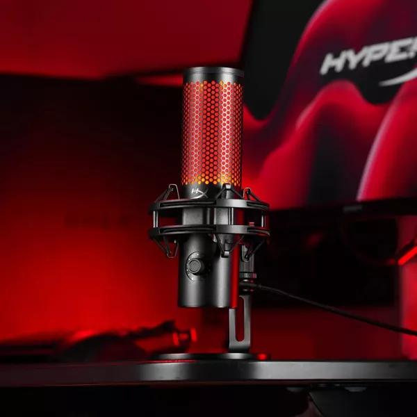 Мікрофон HyperX QuadCast 2 (Black/Red) (EU)