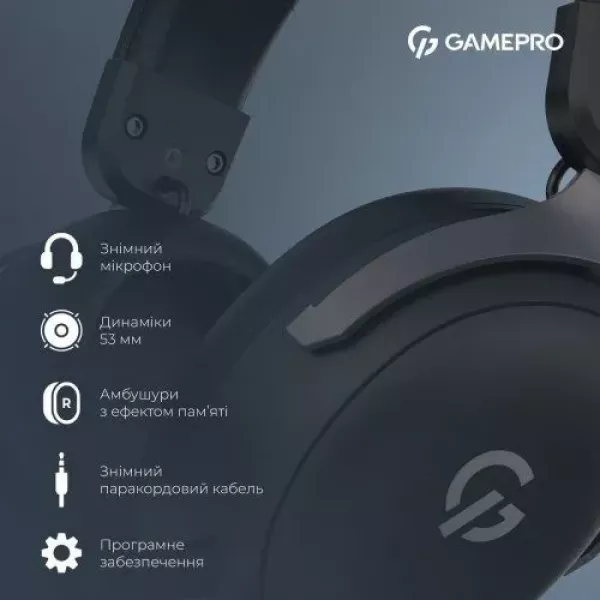 Гарнітура GamePro Asgard Freya (Black) (UA)