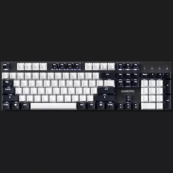 Клавіатура GamePro Genesis Metallic 100% Red switches (Black) (UA)