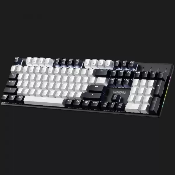 Клавіатура GamePro Genesis Metallic 100% Red switches (Black) (UA)