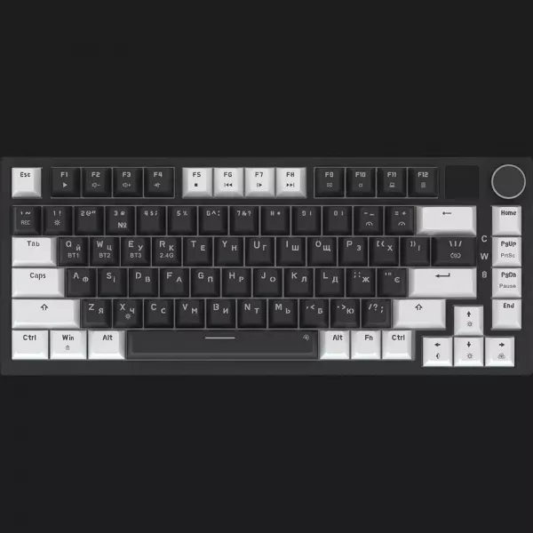 Клавіатура GamePro Asgard Valhalla Pro 75% Rainy switches (Black) (UA)
