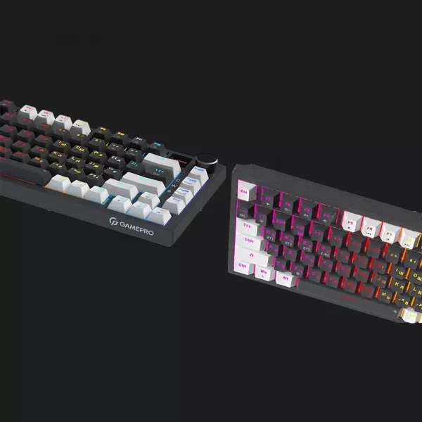 Клавіатура GamePro Asgard Valhalla Pro 75% Rainy switches (Black) (UA)
