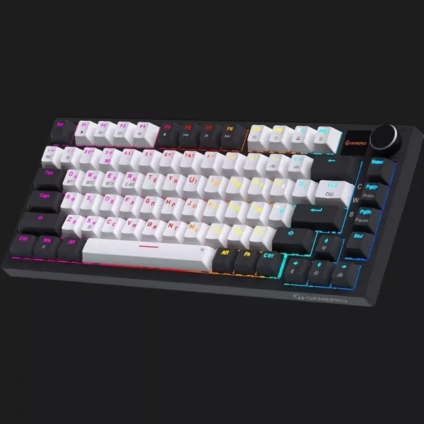 Клавіатура GamePro Asgard Valhalla Pro 75% Rainy switches (White) (UA)
