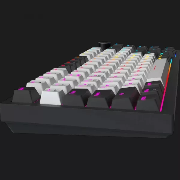 Клавіатура GamePro Asgard Valhalla Pro 75% Rainy switches (White) (UA)