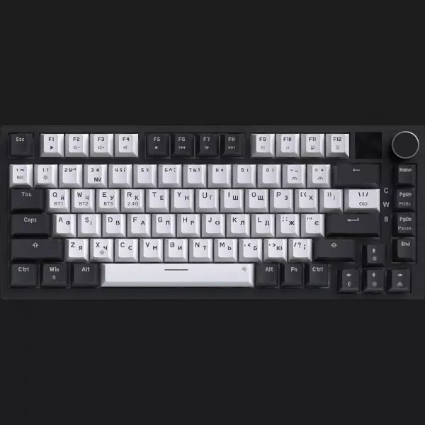 Клавіатура GamePro Asgard Valhalla Pro 75% Rainy switches (White) (UA)