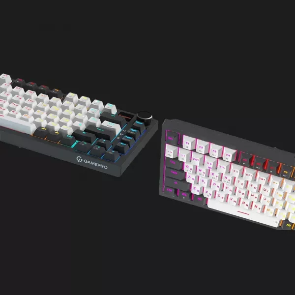 Клавіатура GamePro Asgard Valhalla Pro 75% Rainy switches (White) (UA)