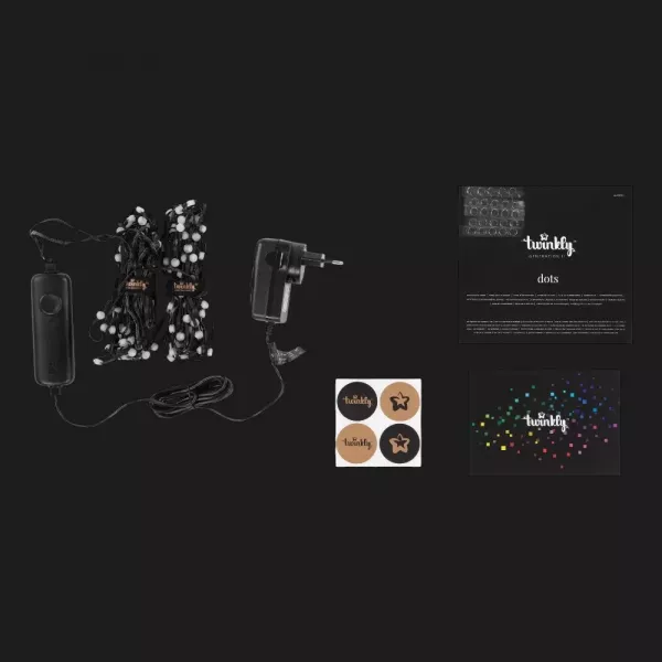 Гірлянда Smart LED Twinkly Dots Lights RGB 200 IP44 10м