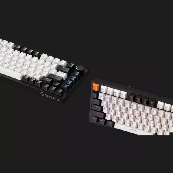 Клавіатура GamePro Asgard Valhalla MAX 75% Magnetic switches (Black) (UA