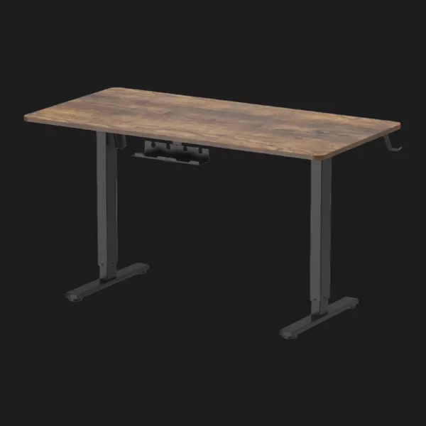 Комп'ютерний стіл OfficePro ODE1470DW (Dark Wood/Black)