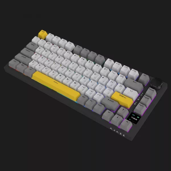 Клавіатура ігрова Ajazz AK820 PRO Gift Switch (Black) (AK820PRO-G-BGY) (UA)