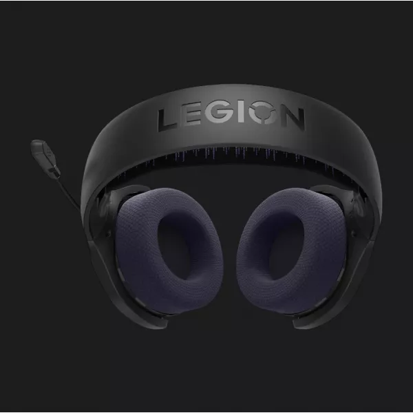 Гарнітура Lenovo Legion H410 Wireless Gaming Headset (GXD1R34013) (Black/Violet) (UA)