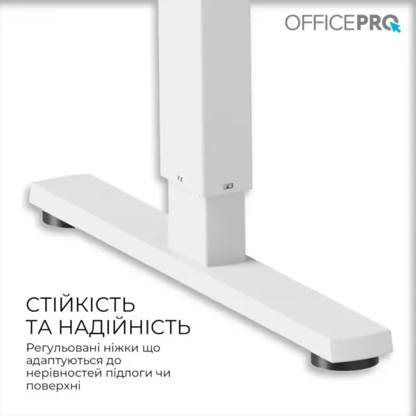 Комп'ютерний стіл OfficePro ODE1470LWW (Light Wood/White)