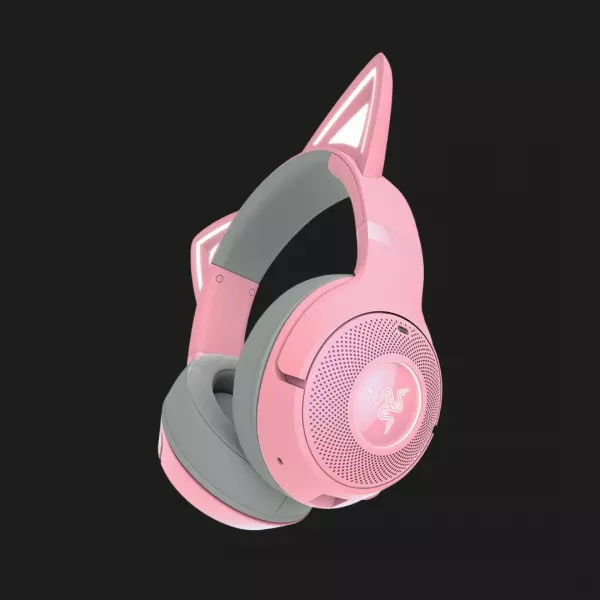 Ігрова гарнітура RAZER Kraken Kitty V2 BT (Quartz) (RZ04-04860100-R3M1) (Standard)