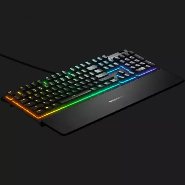 Клавіатура SteelSeries Apex 3 UA Whisper keys RGB (64795) (UA)