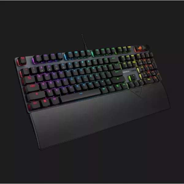 Клавіатура ASUS ROG Strix Scope II X NX Snow V2 UKR ABS (90MP03XG-BKMA00) (Black) (UA)