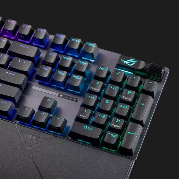 Клавіатура ASUS ROG Strix Scope II X NX Snow V2 UKR ABS (90MP03XG-BKMA00) (Black) (UA)