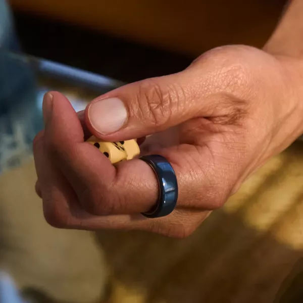 Смарт-кільце Oura Ring 4 Ceramic Midnight Size 9
