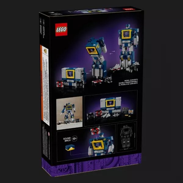 Конструктор LEGO Icons Transformers: Саундвейв (10358)