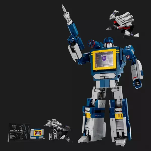 Конструктор LEGO Icons Transformers: Саундвейв (10358)